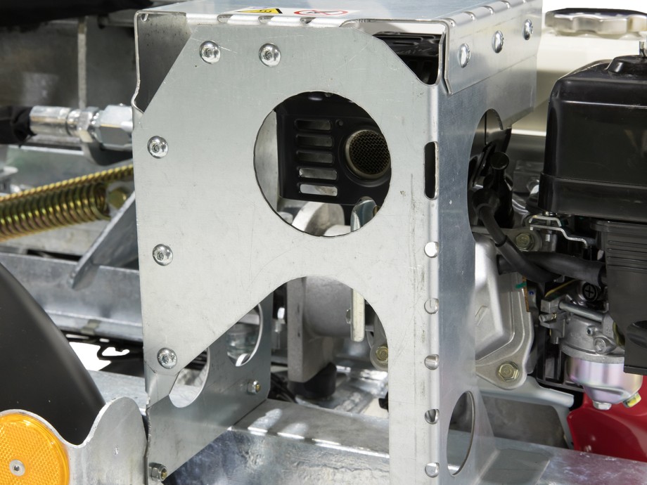 Oś belki z zawieszeniem