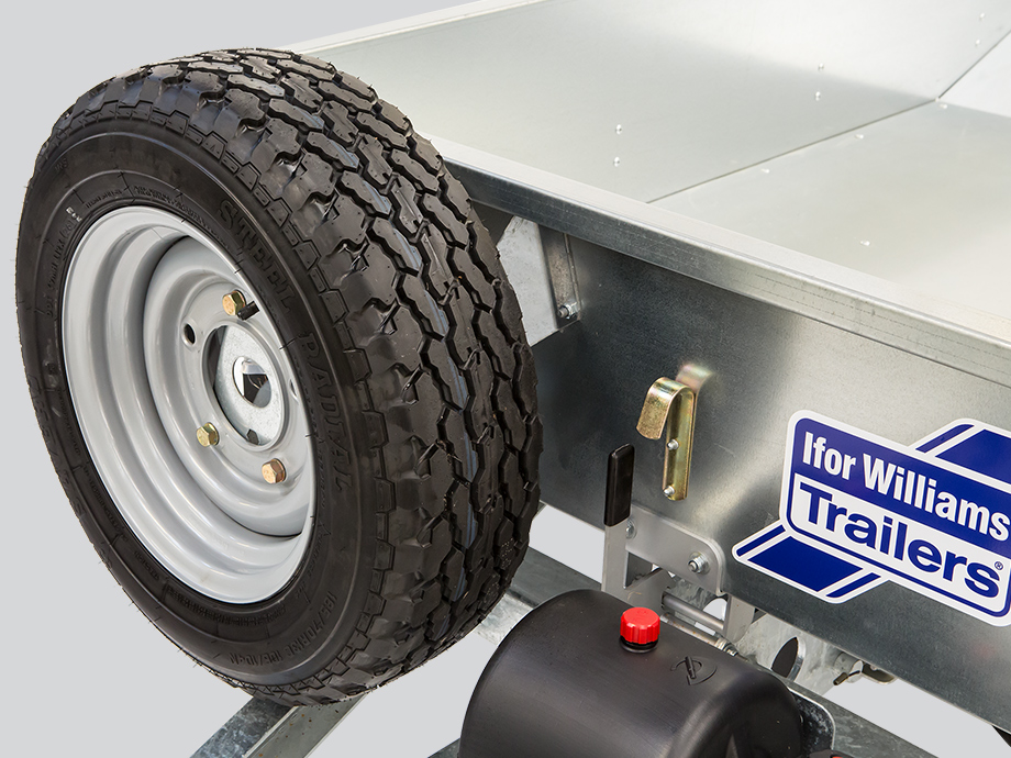 Oś belki z zawieszeniem