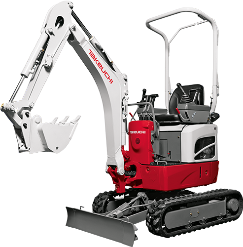Minikoparka Takeuchi TB210R z daszkiem