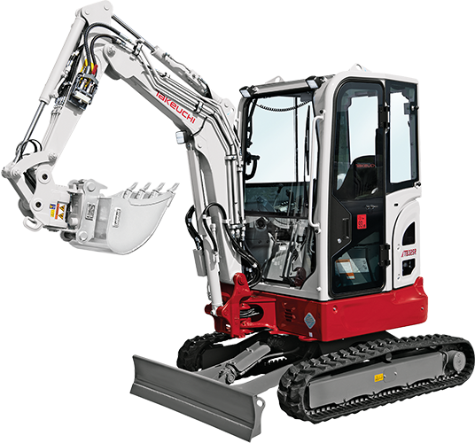 Koparka Takeuchi TB325R, minikoparka